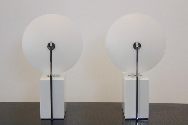 Extraordinary Table Lamp model 10606 designed by Sabine Charoy, France, 1981 For Sale 3
