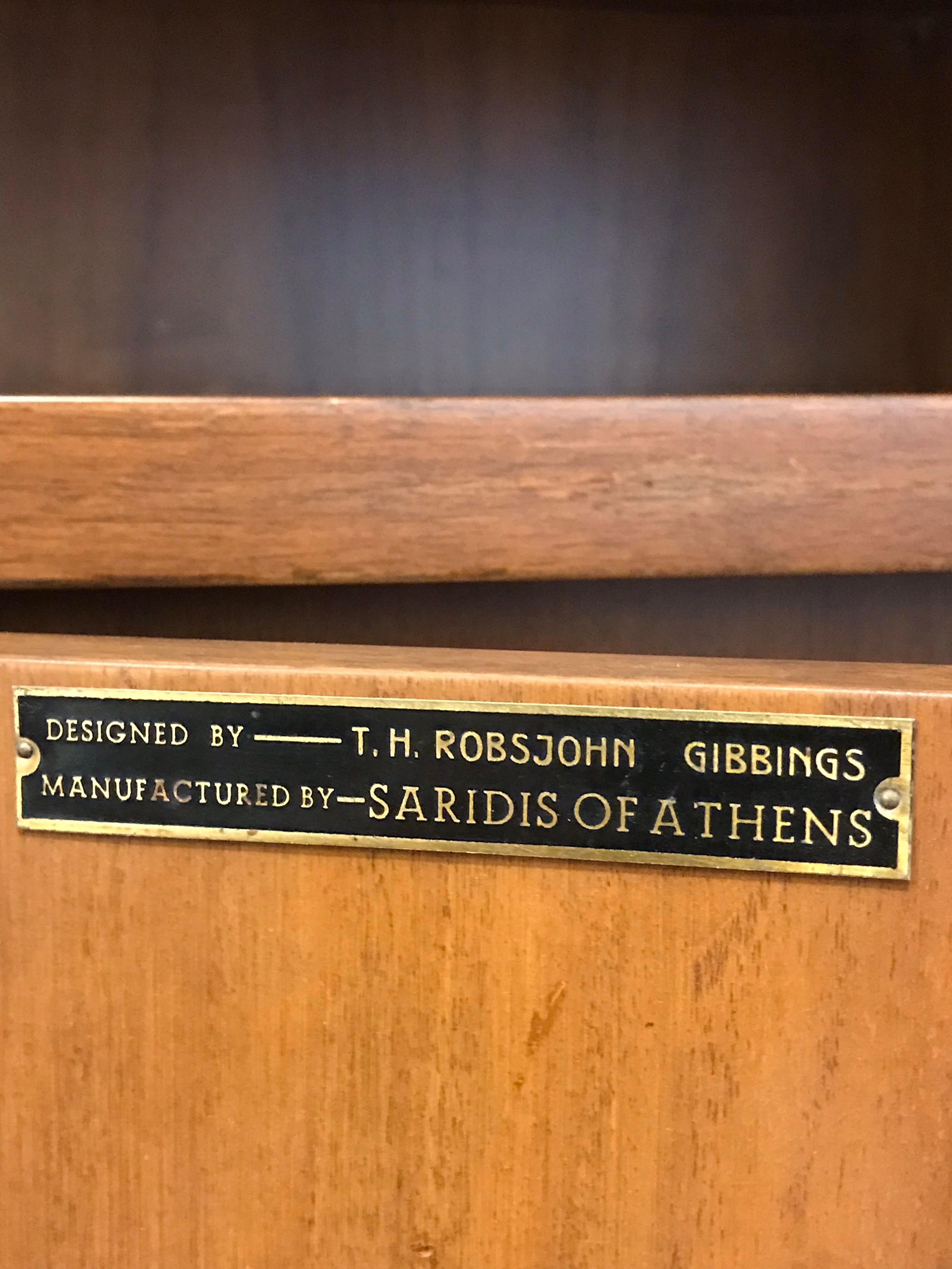 Extraordinary T.H. Robsjohn-Gibbings for Saridis of Athens Sideboard 8