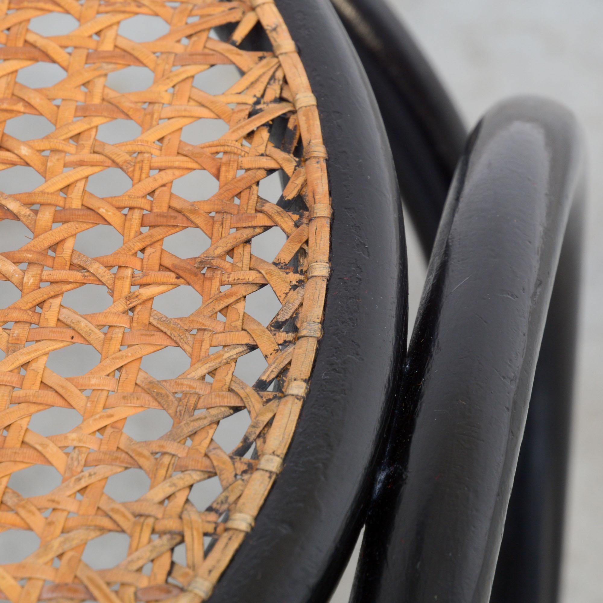 Early 20th Century Extraordinary Thonet Stool