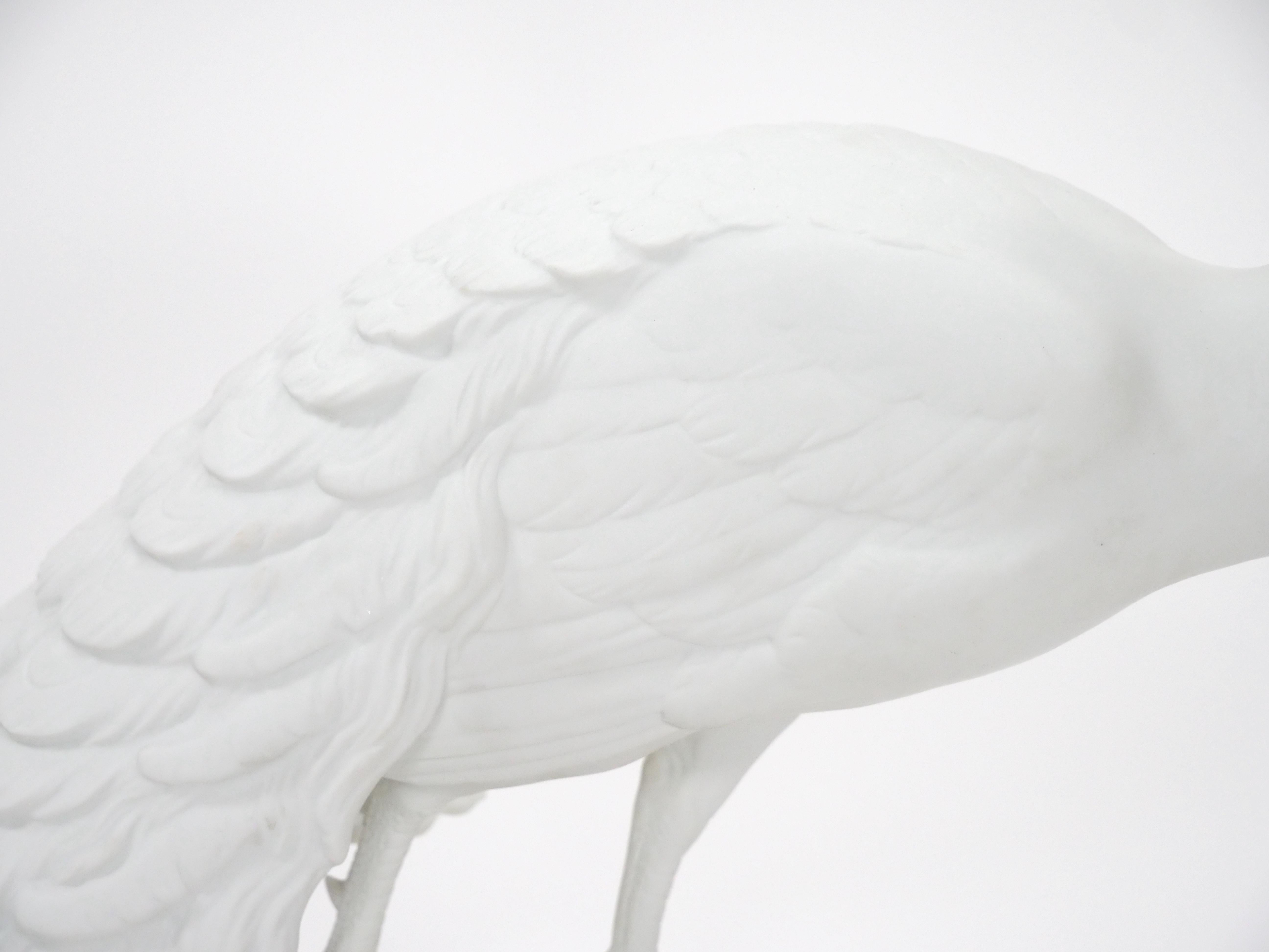 Außergewöhnliche Tiffany & Co Pfauenskulptur von Nymphenburg  Porzellan im Angebot 3