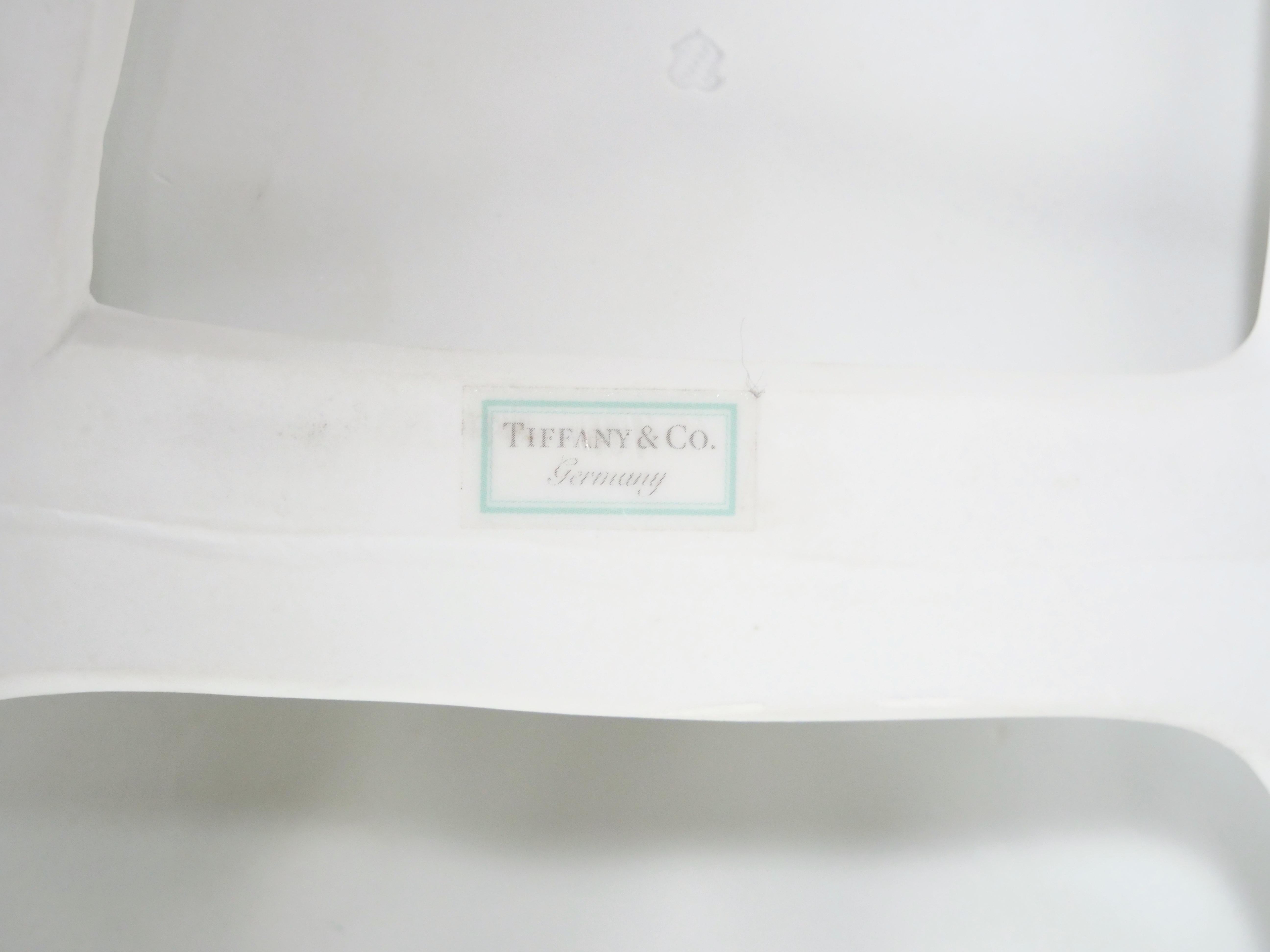 Außergewöhnliche Tiffany & Co Pfauenskulptur von Nymphenburg  Porzellan  im Angebot 6