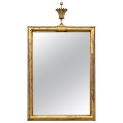 Extraordinary Tommi Parzinger Mirror With Finial Top