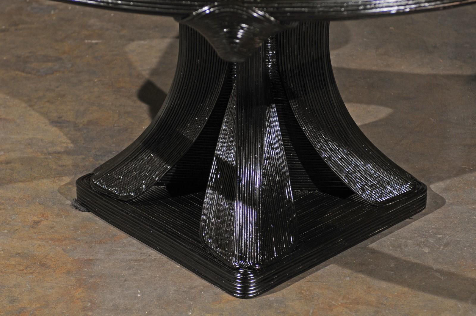 Extraordinary Trompe L'oiel Dining or Centre Table by Betty Cobonpue, circa 1980 For Sale 3