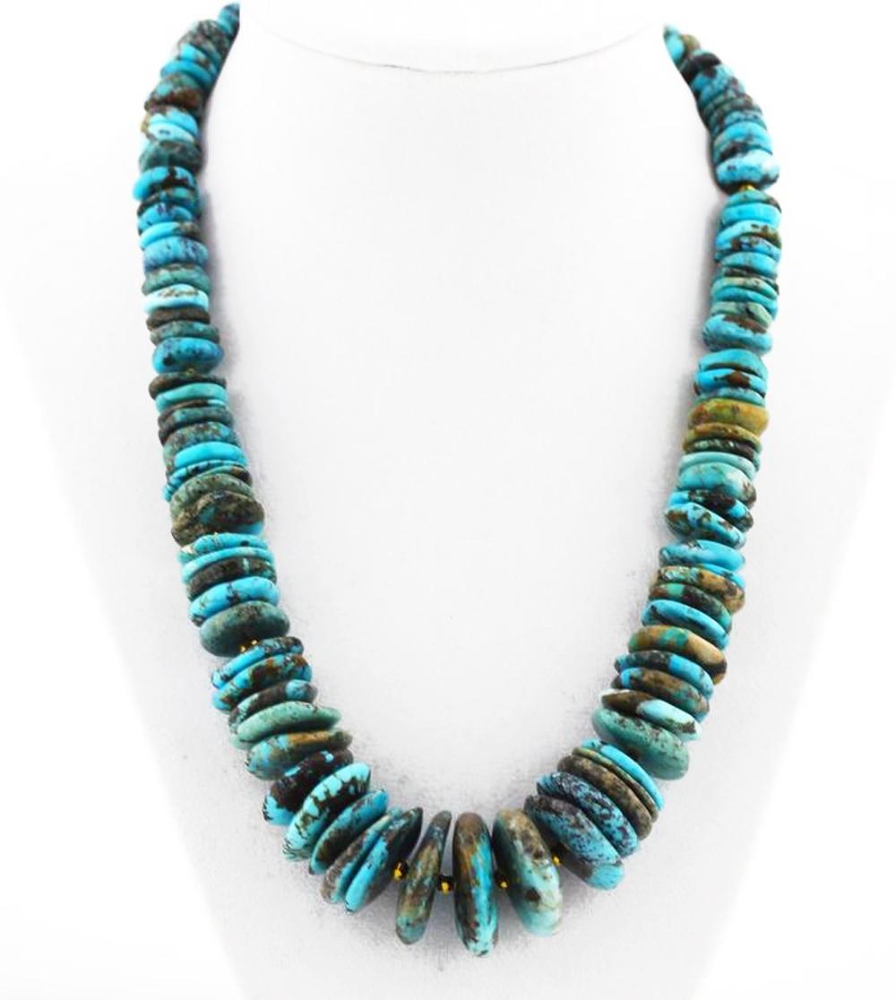 Extraordinary Turquoise Multi-color Necklace In New Condition In Raleigh, NC