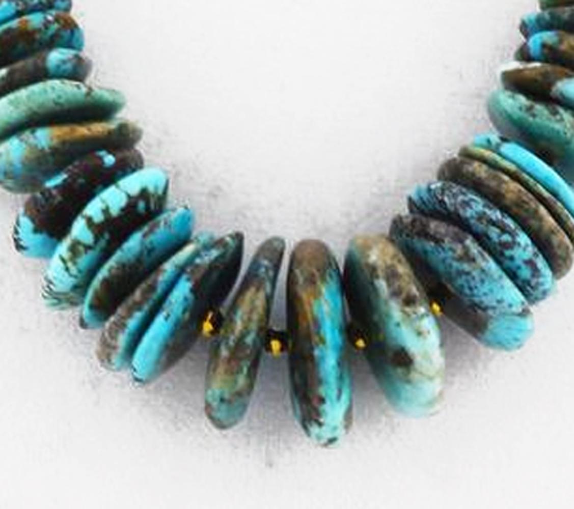Women's Extraordinary Turquoise Multi-color Necklace