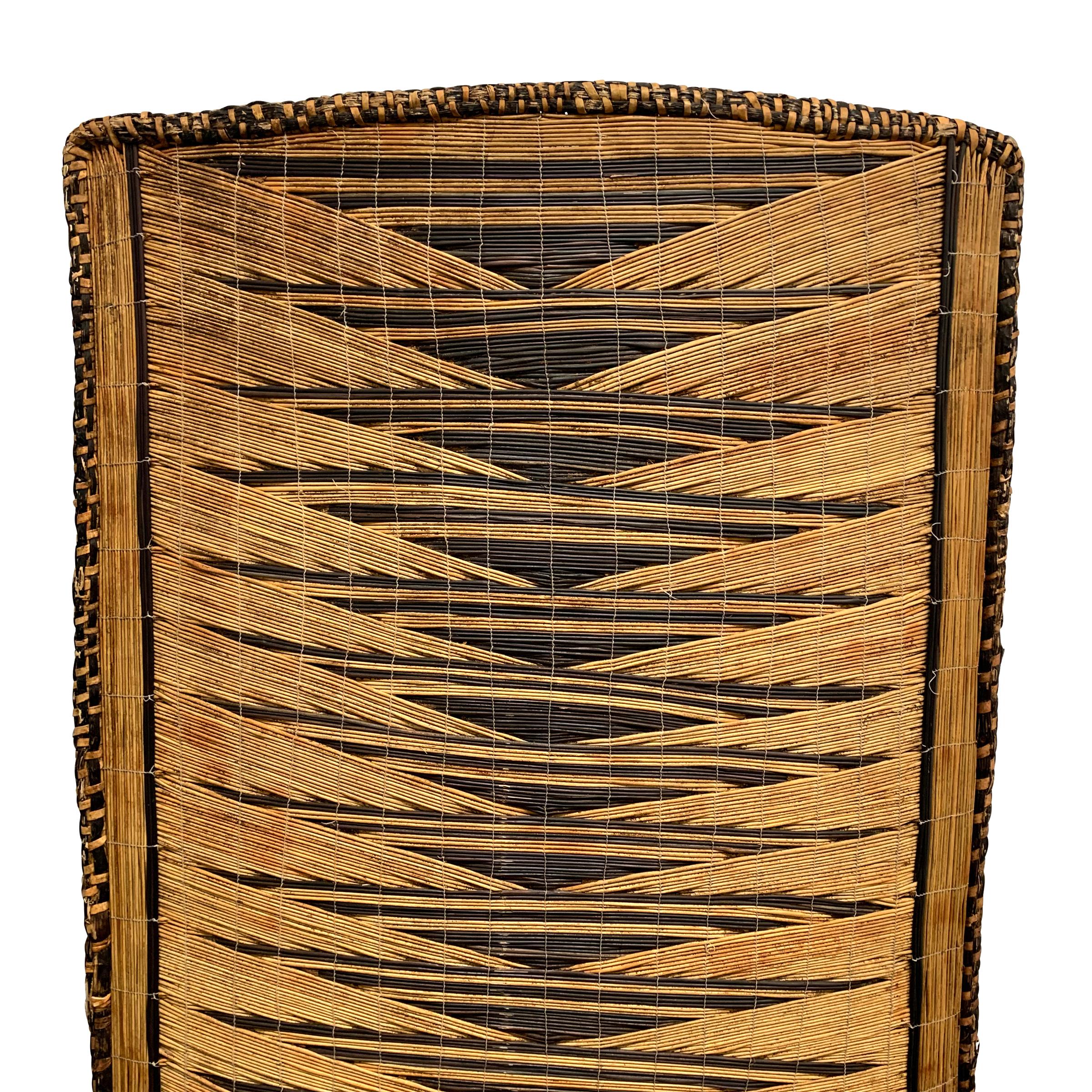 Mid-Century Modern Extraordinary Tutsi Screen on Custom Mount