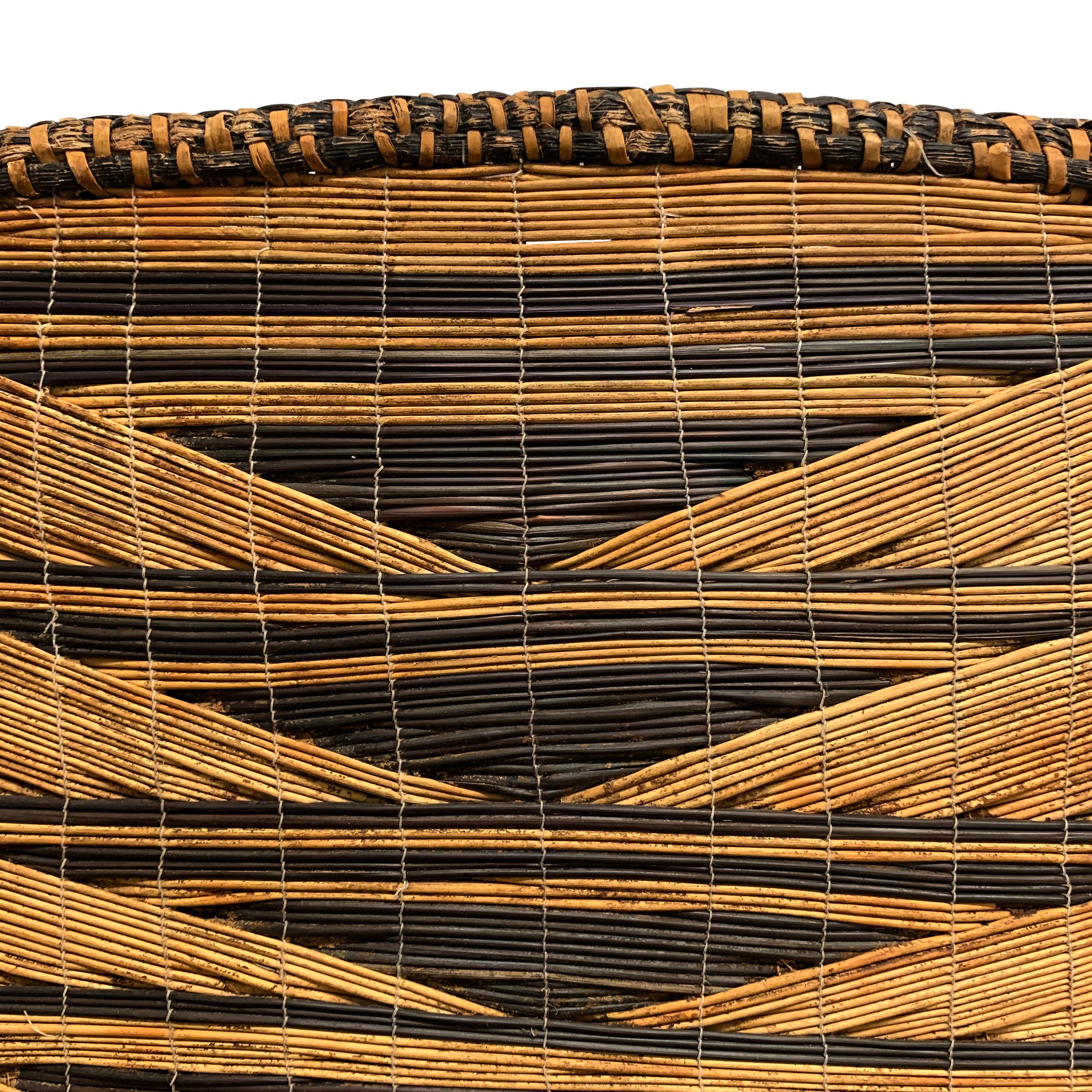 Rwandan Extraordinary Tutsi Screen on Custom Mount