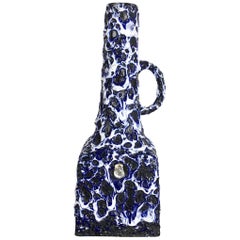 Extraordinary Vintage Pottery Fat Lava Vase Made by Es Keramik, Germany, 1960s
