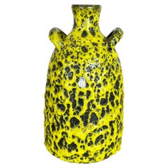 Extraordinary Vintage Pottery Fat Lava Vase Made by Es Keramik, Germany, 1960s