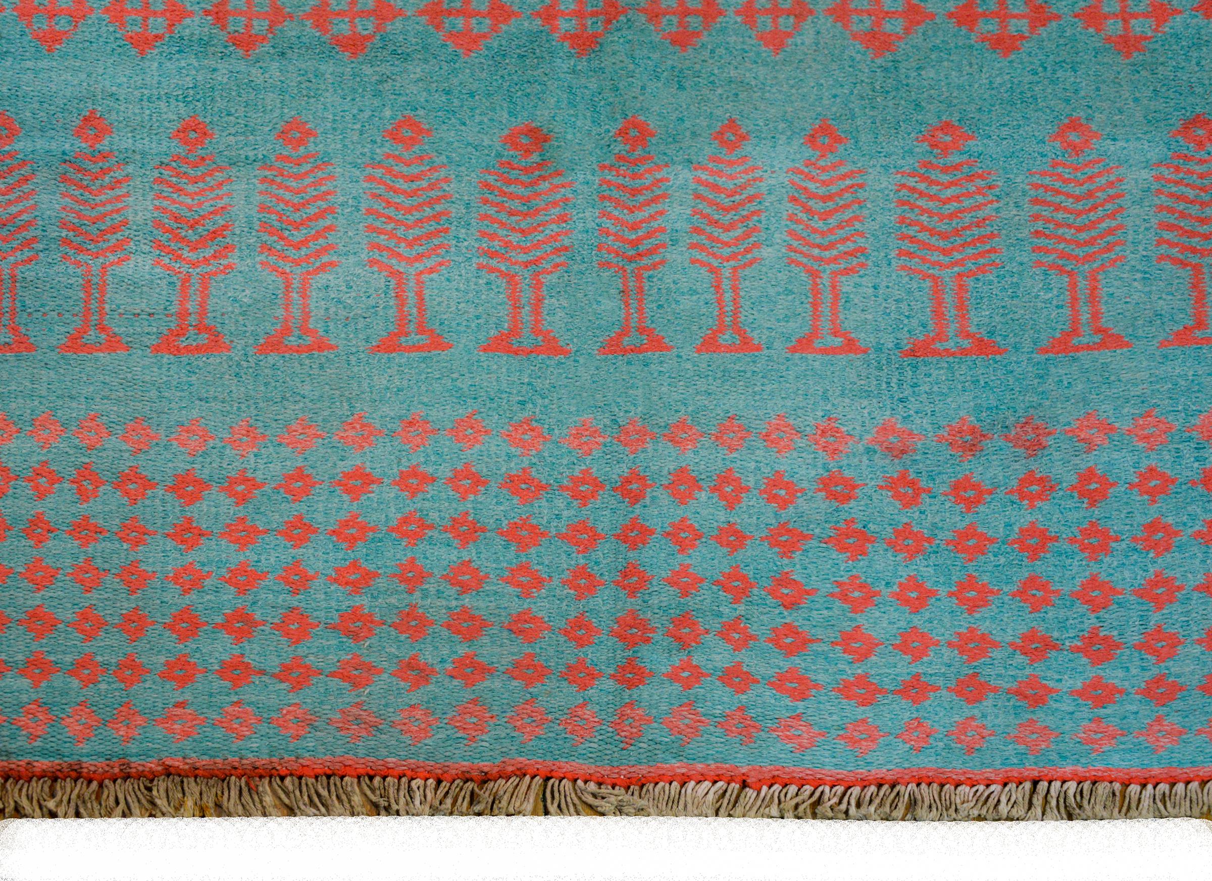 Extraordinaire tapis Kilim vintage Saveh en vente 5