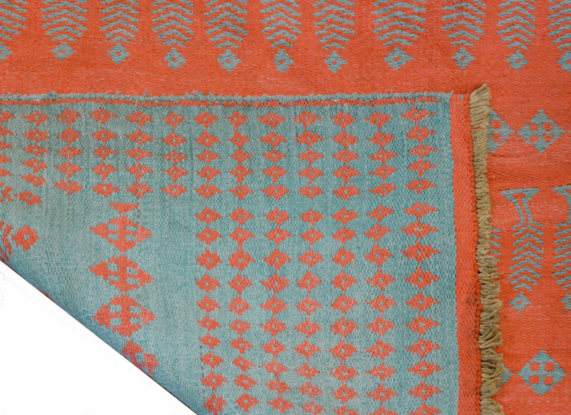Extraordinaire tapis Kilim vintage Saveh en vente 7
