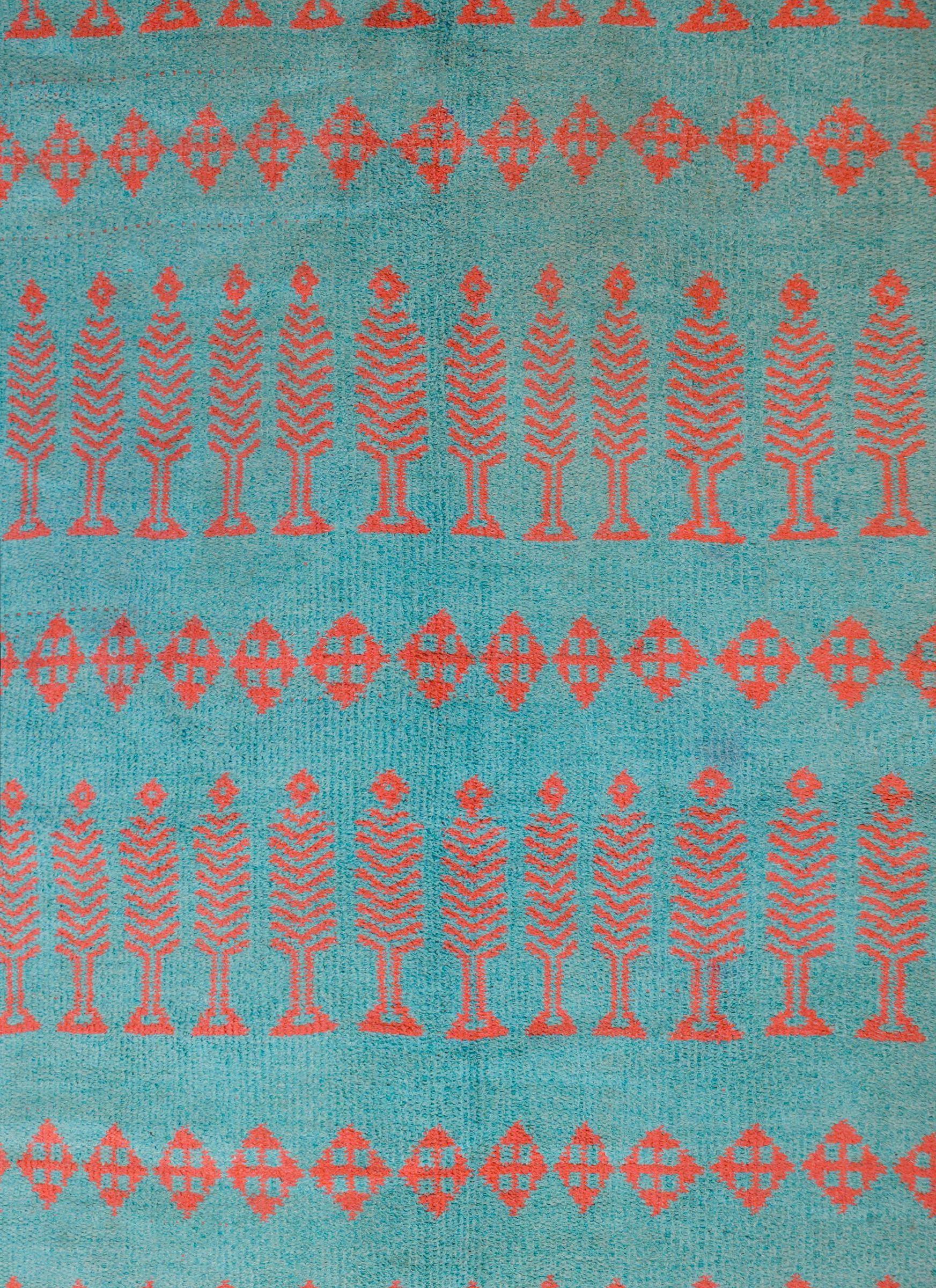 20ième siècle Extraordinaire tapis Kilim vintage Saveh en vente