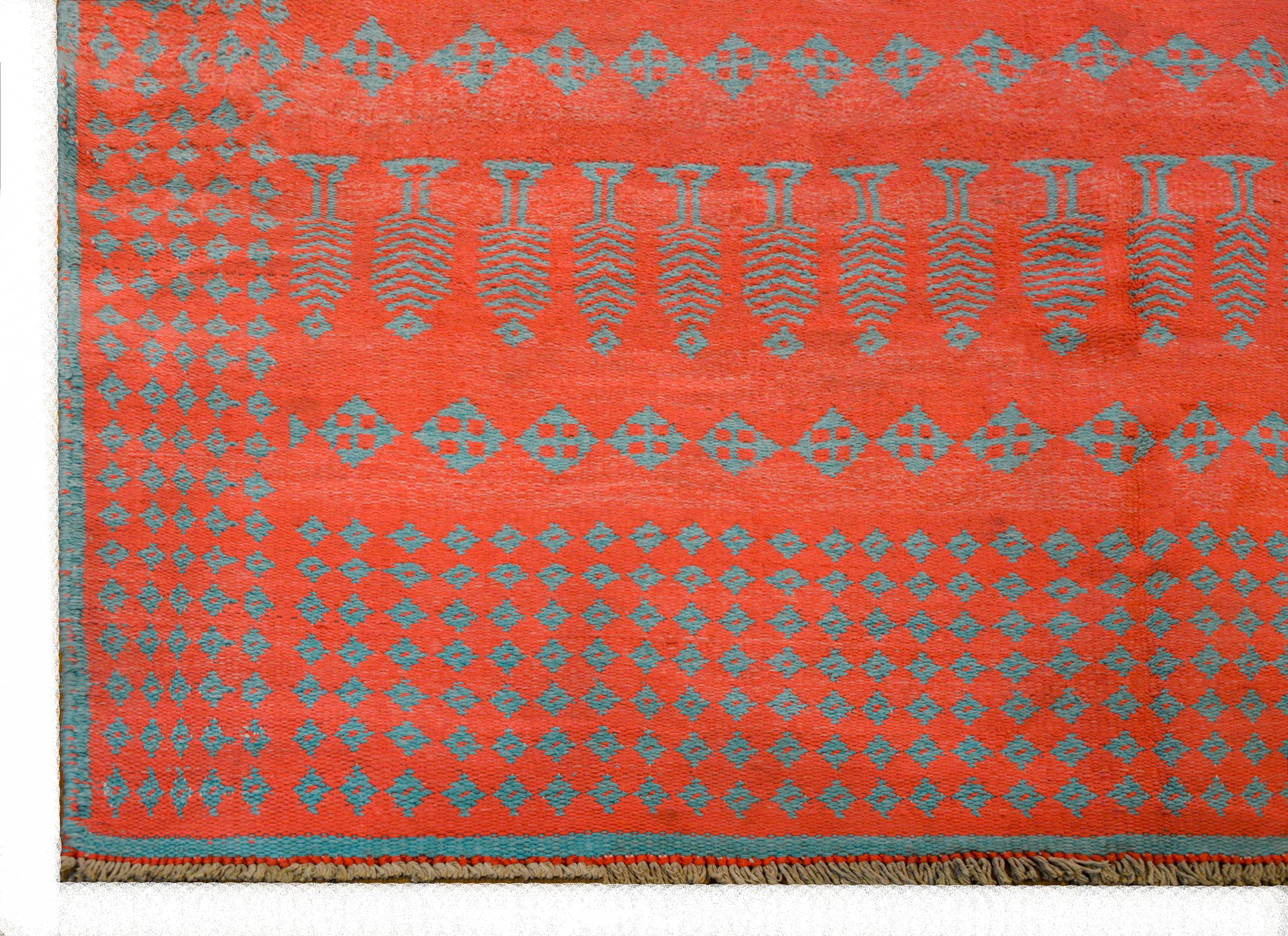 Extraordinaire tapis Kilim vintage Saveh en vente 2