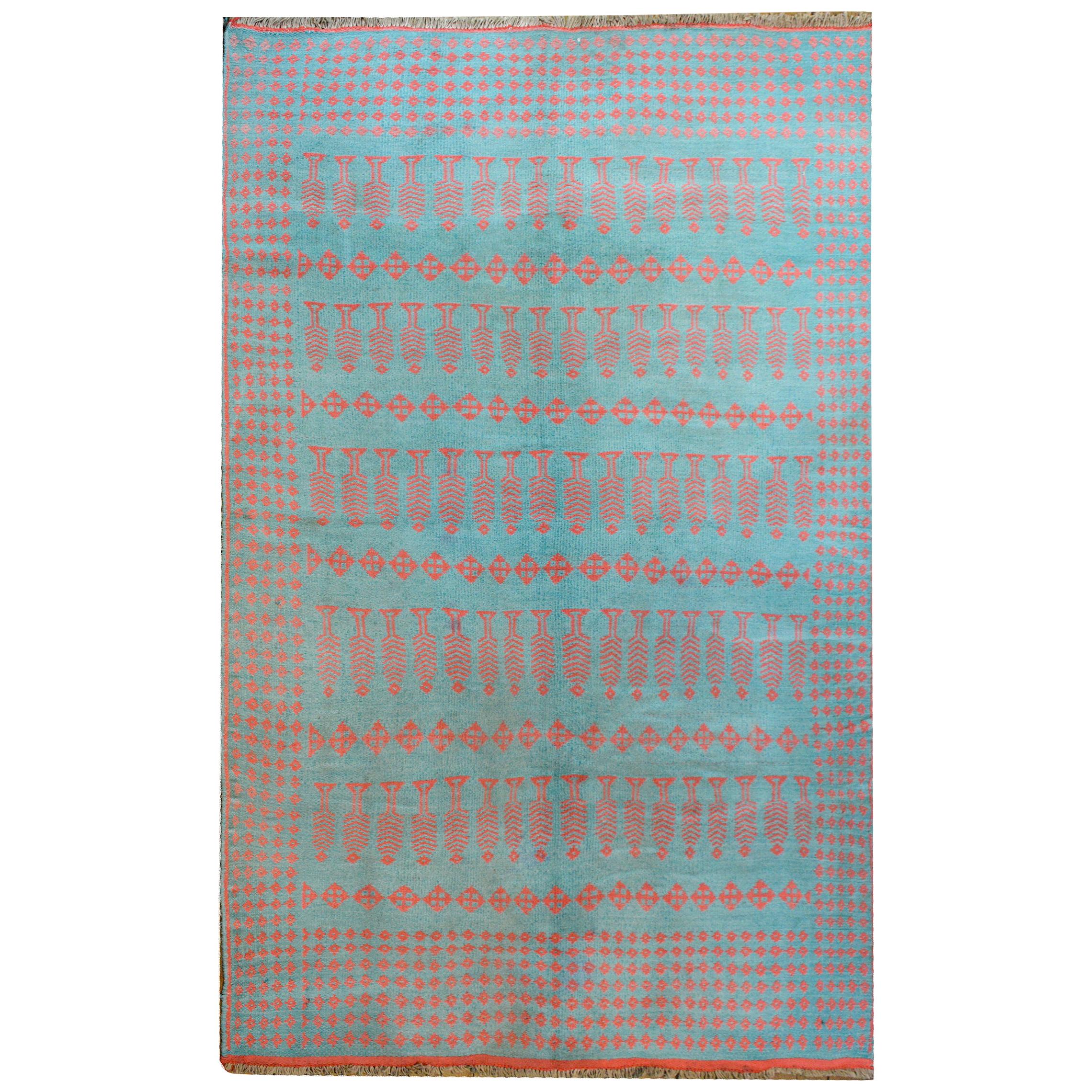 Extraordinaire tapis Kilim vintage Saveh en vente