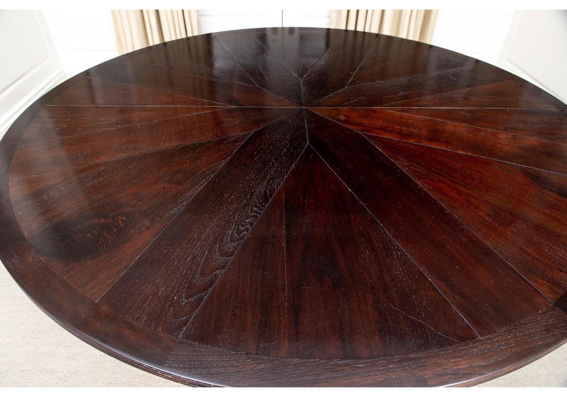 Extraordinary Walnut Pedestal Table from John Rosselli 6