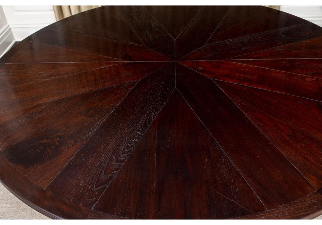 Extraordinary Walnut Pedestal Table from John Rosselli 10