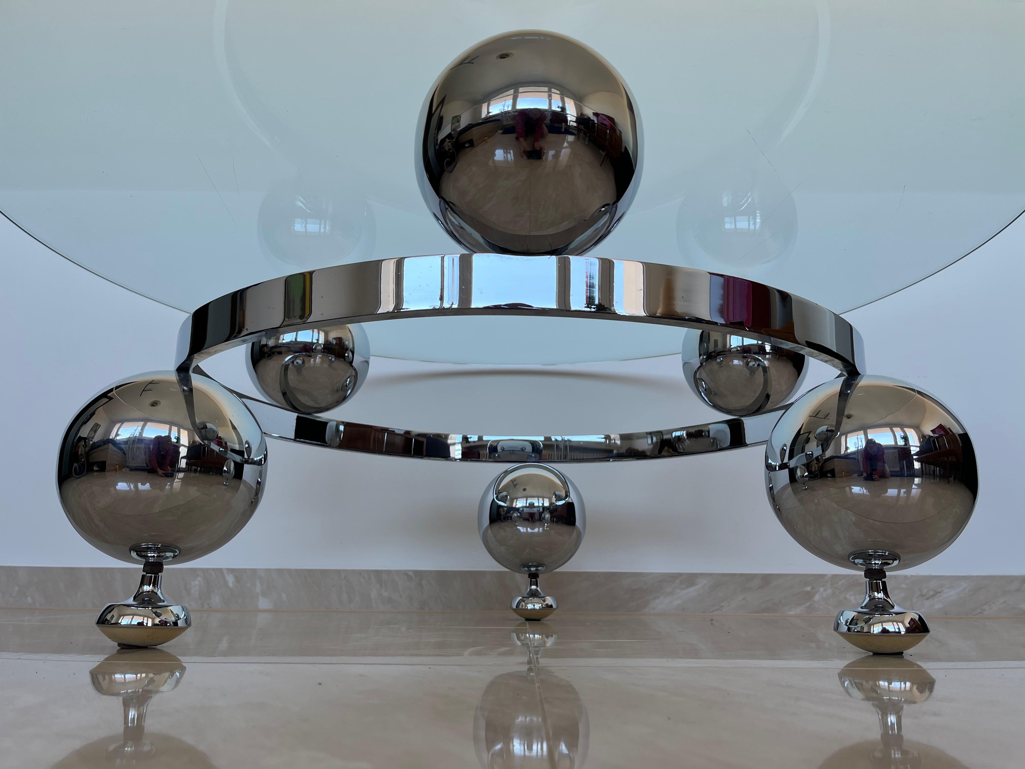 Extraordinary XL Space Age Coffe Table, 1970s For Sale 1