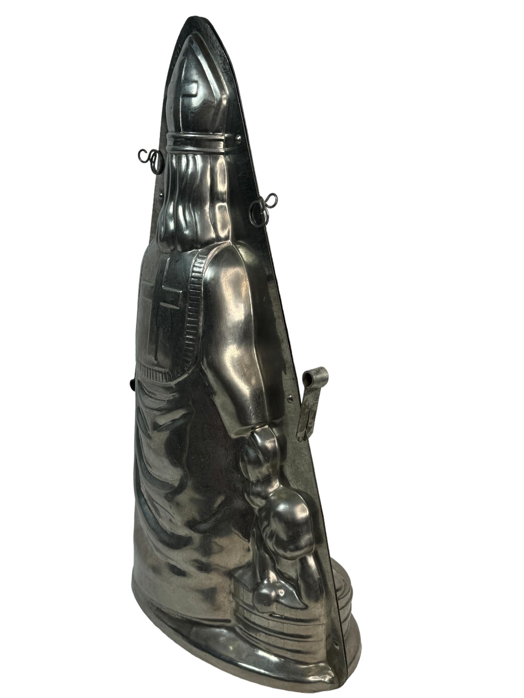 Folk Art Extraordinary XXL St. Nicholas Santa Claus Christmas Chocolate Mold European