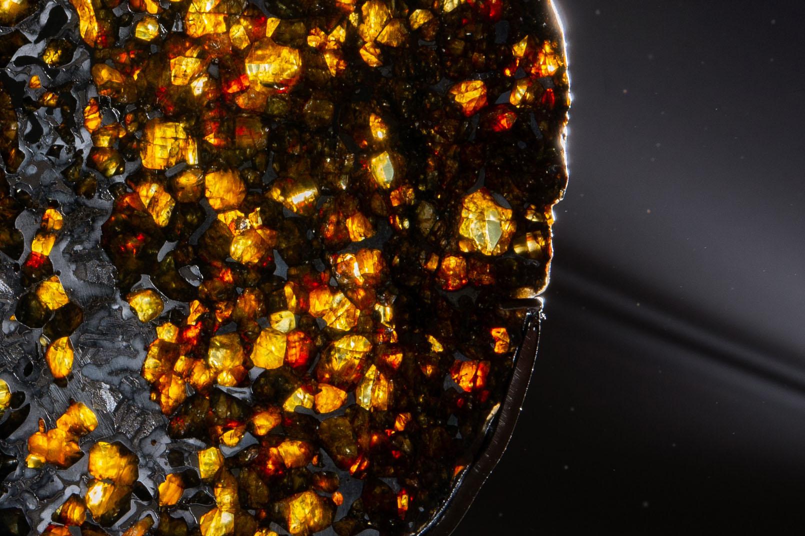 stony iron meteorite