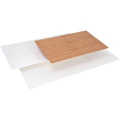 Extratos Brazilian Contemporary Lacquered and Wood Centre Table by Lattoog