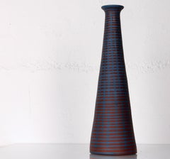 extravagant vase studio ceramics Rudi Stahl art pottery late 60s early 70s