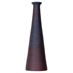 vase extravagant studio ceramics Rudi Stahl art pottery late 60s early 70s