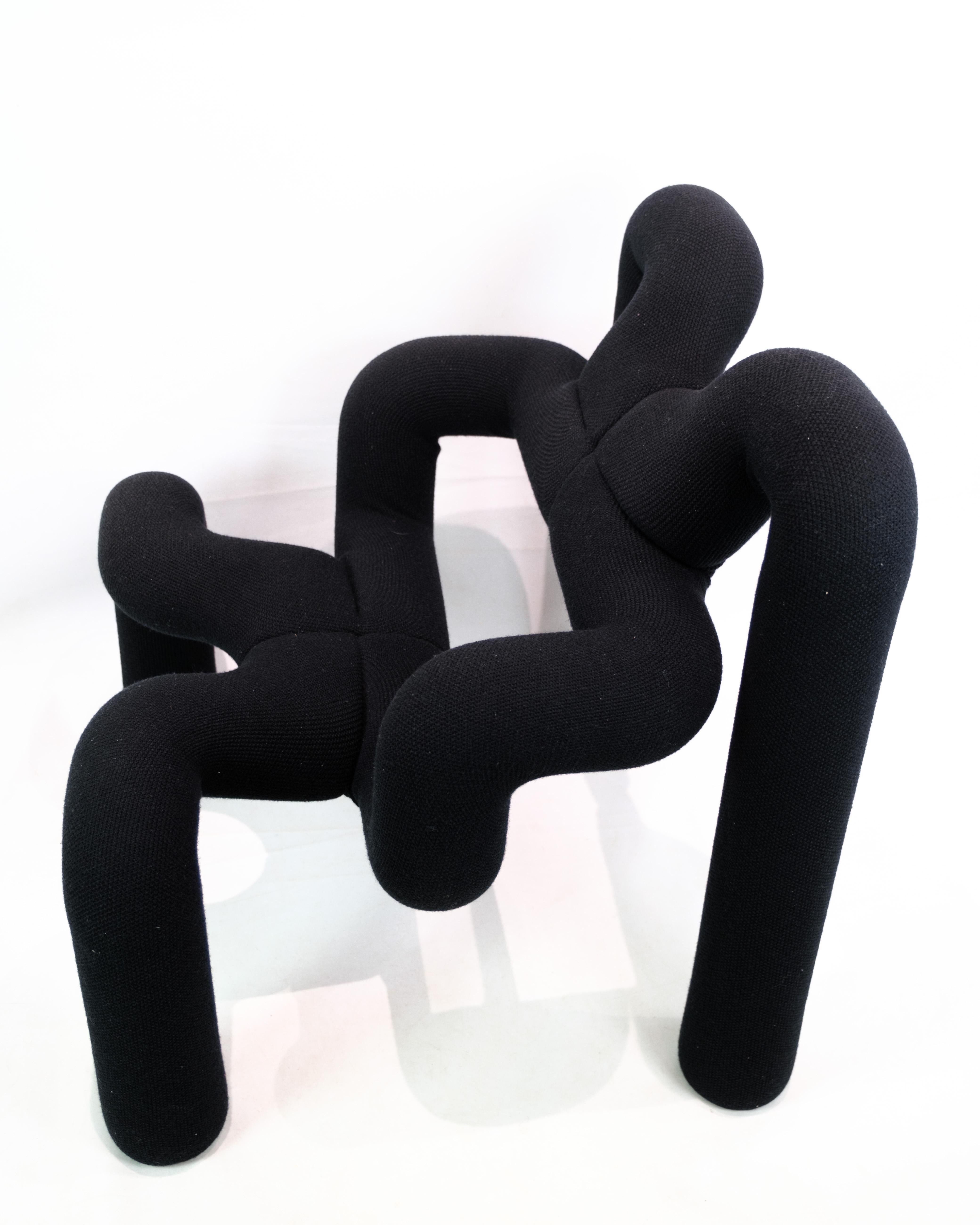 Fabric Extrem chair designed by Terje Ekstrøm and wool textile by Norwedian Devold For Sale