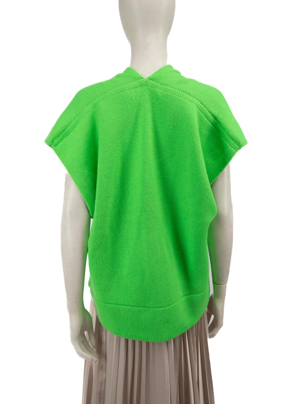 Extreme Cashmere Green Cashmere Cardigan Size M In Good Condition For Sale In London, GB
