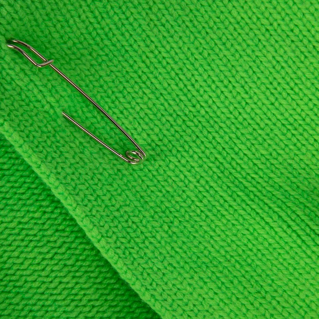 Women's Extreme Cashmere Green Cashmere Cardigan Size M For Sale