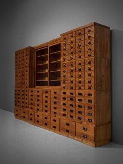 Extreme Large Apothecary Chest, Denmark, 1950s