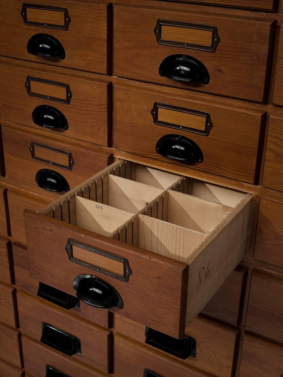 Mid-20th Century Extreme Large Apothecary Chest