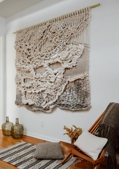 Extreme Macrame Fiber Art Handmade in Spain by Belen Senra
