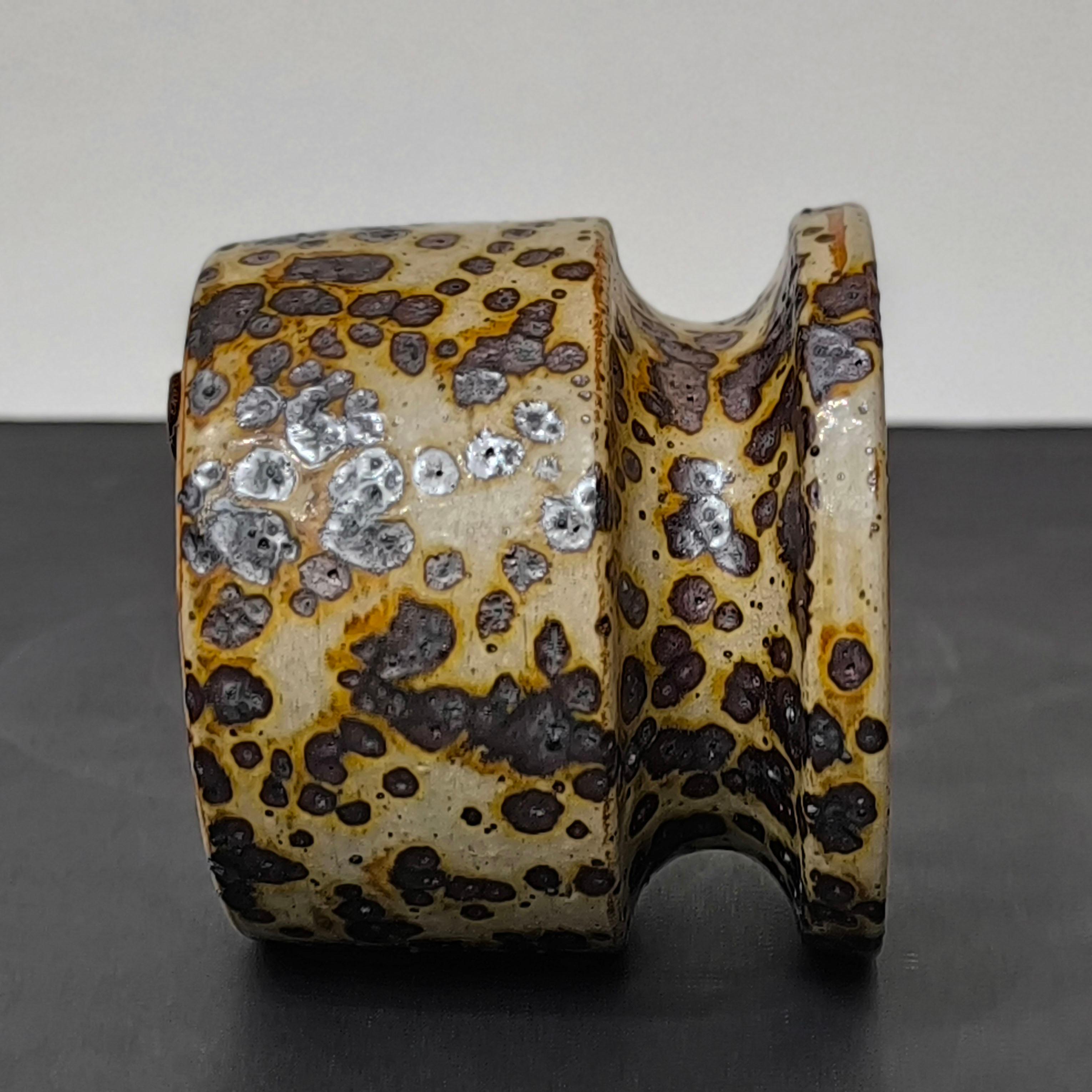 Extremely Beautiful Stoneware Jar by Swedish Ceramist Claes Thell, Sweden 1978 For Sale 3