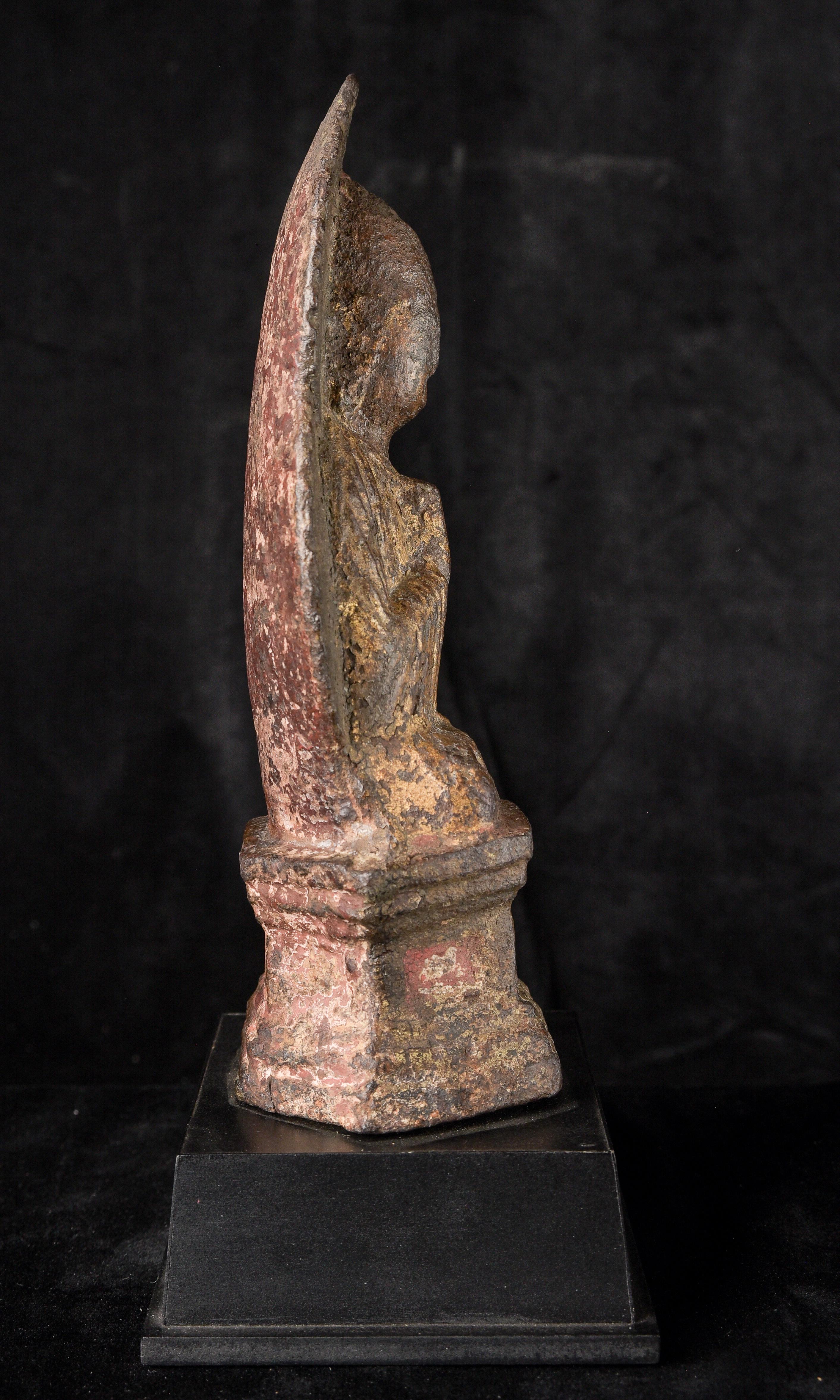 Bouddha chinois extrêmement ancien, 10716 Bon état - En vente à Ukiah, CA