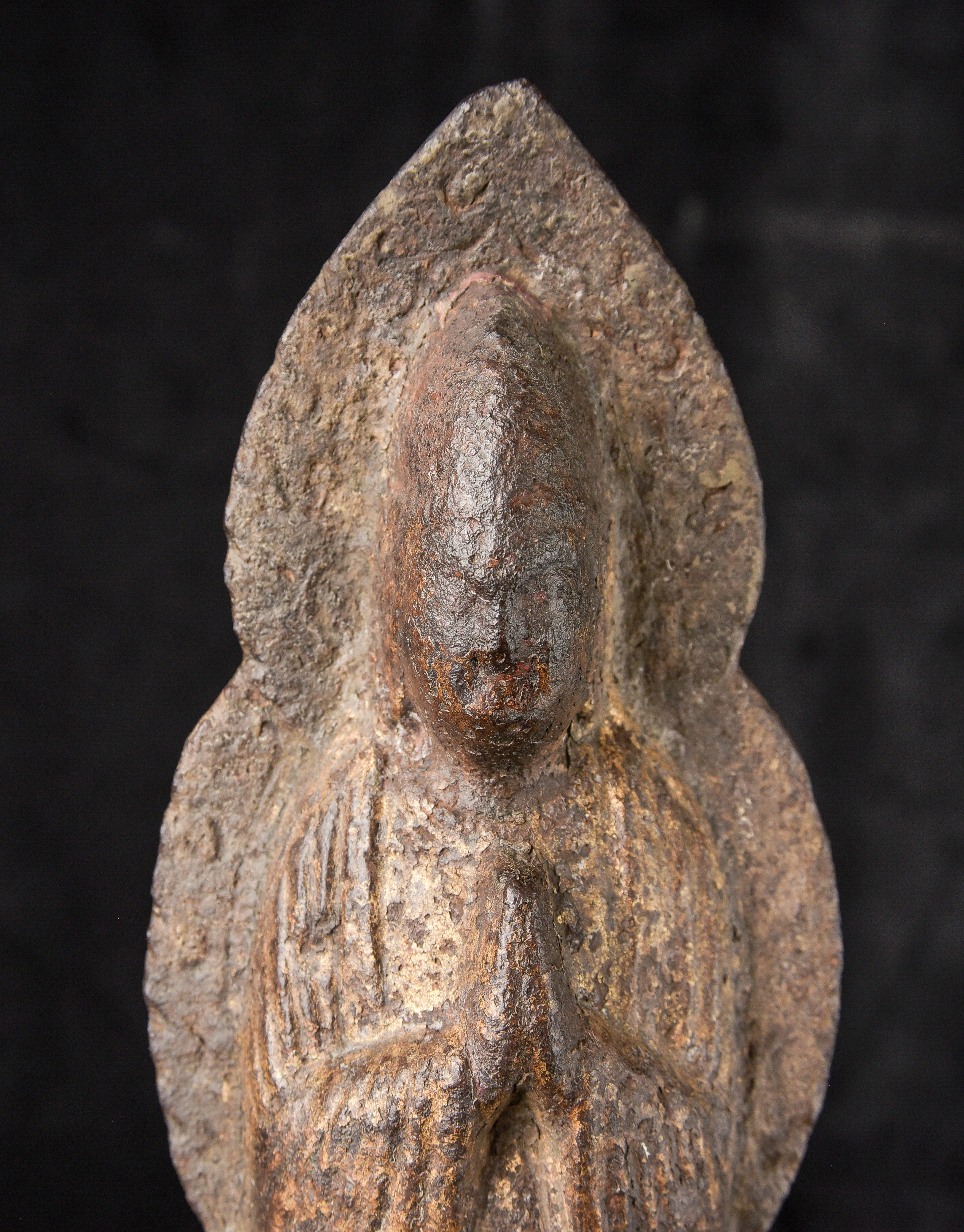 XVIIIe siècle et antérieur Bouddha chinois extrêmement ancien, 10716 en vente