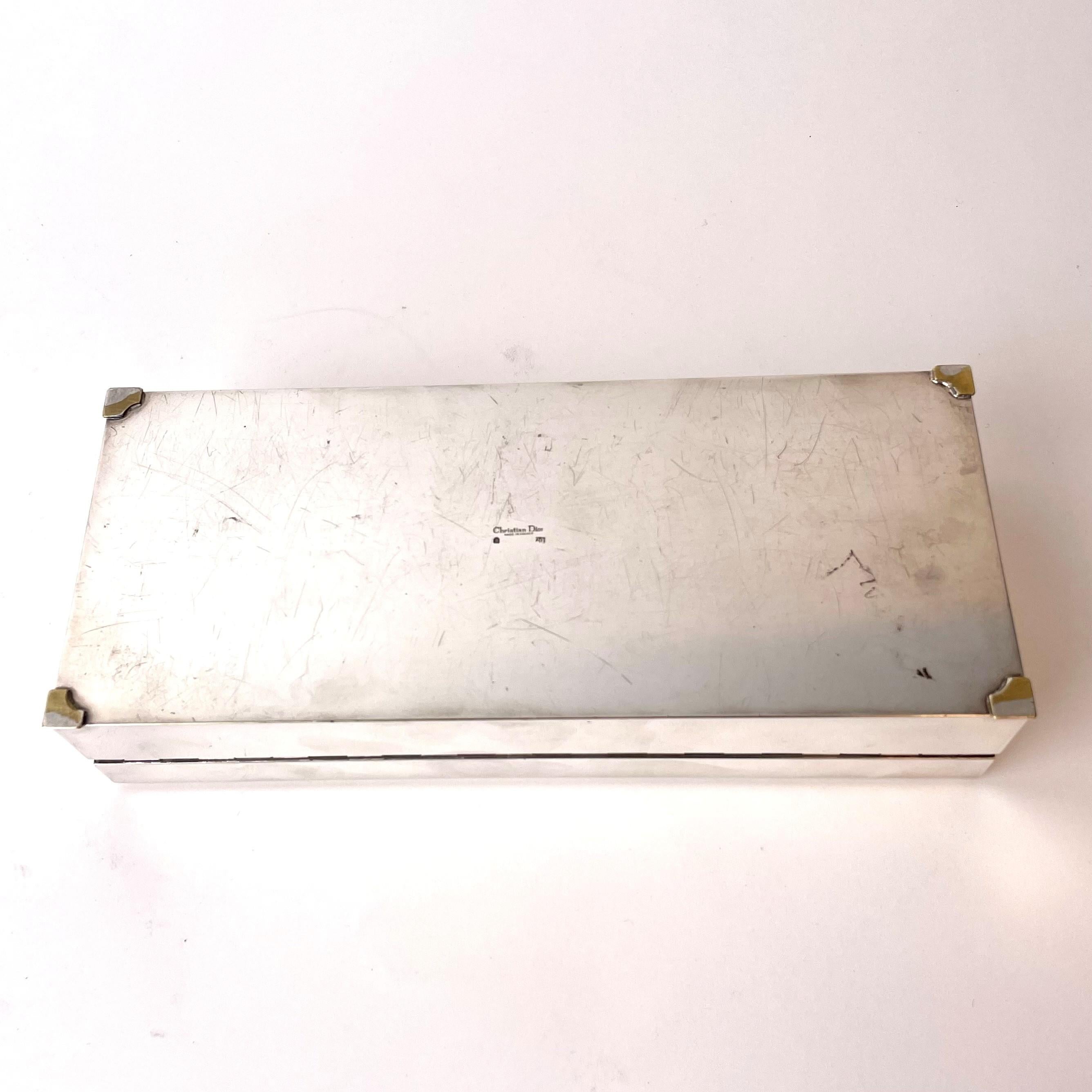 Extremely Elegant Box by Christian Dior from the Mid-20th Century 4