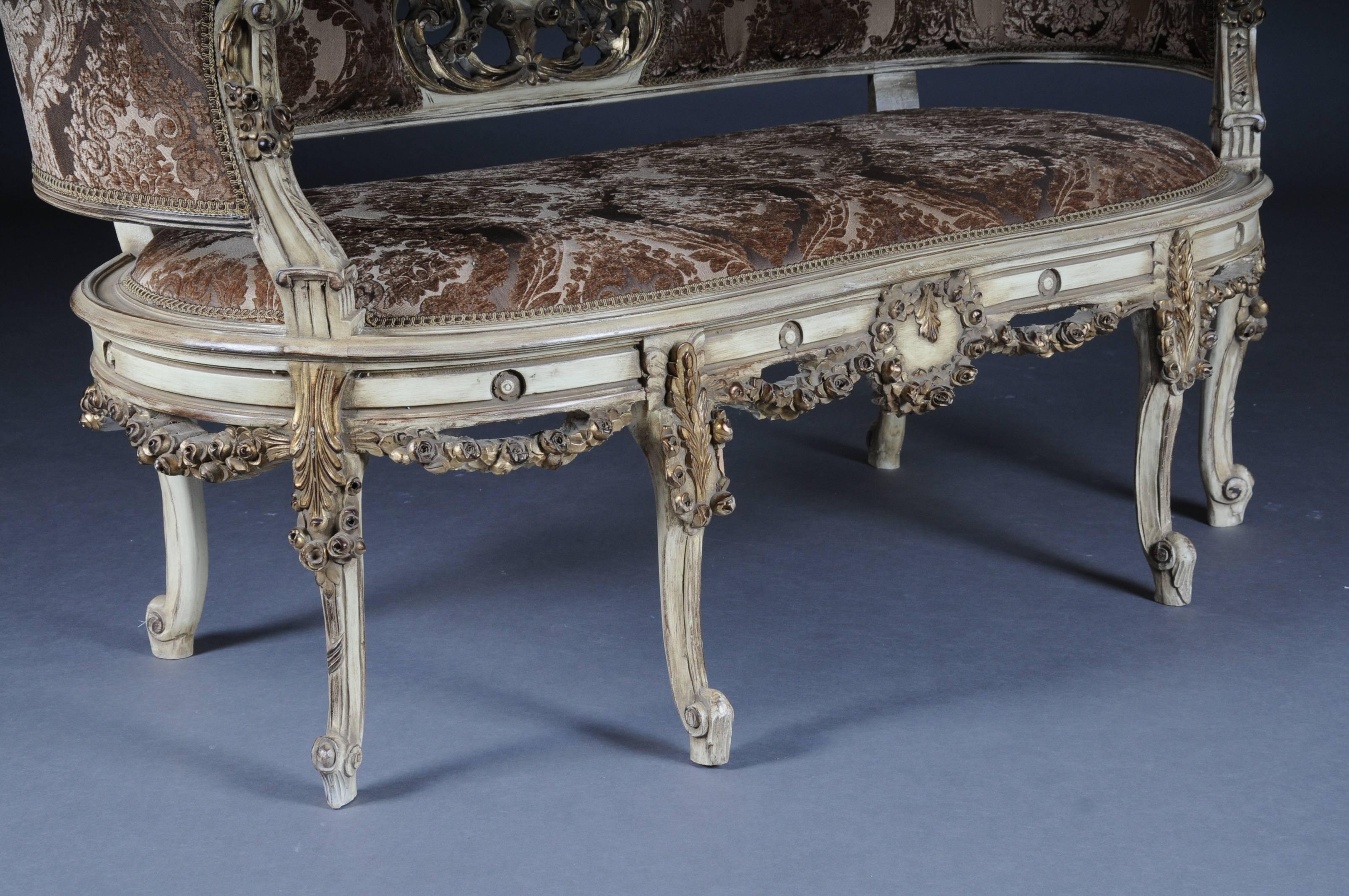 Äußerst elegantes französisches Sofa, Louis Seize XVI. im Zustand „Gut“ im Angebot in Berlin, DE