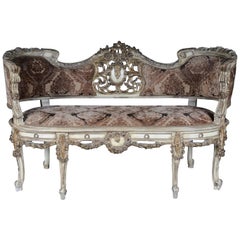 Vintage Extremely Elegant French Sofa, Louis Seize XVI