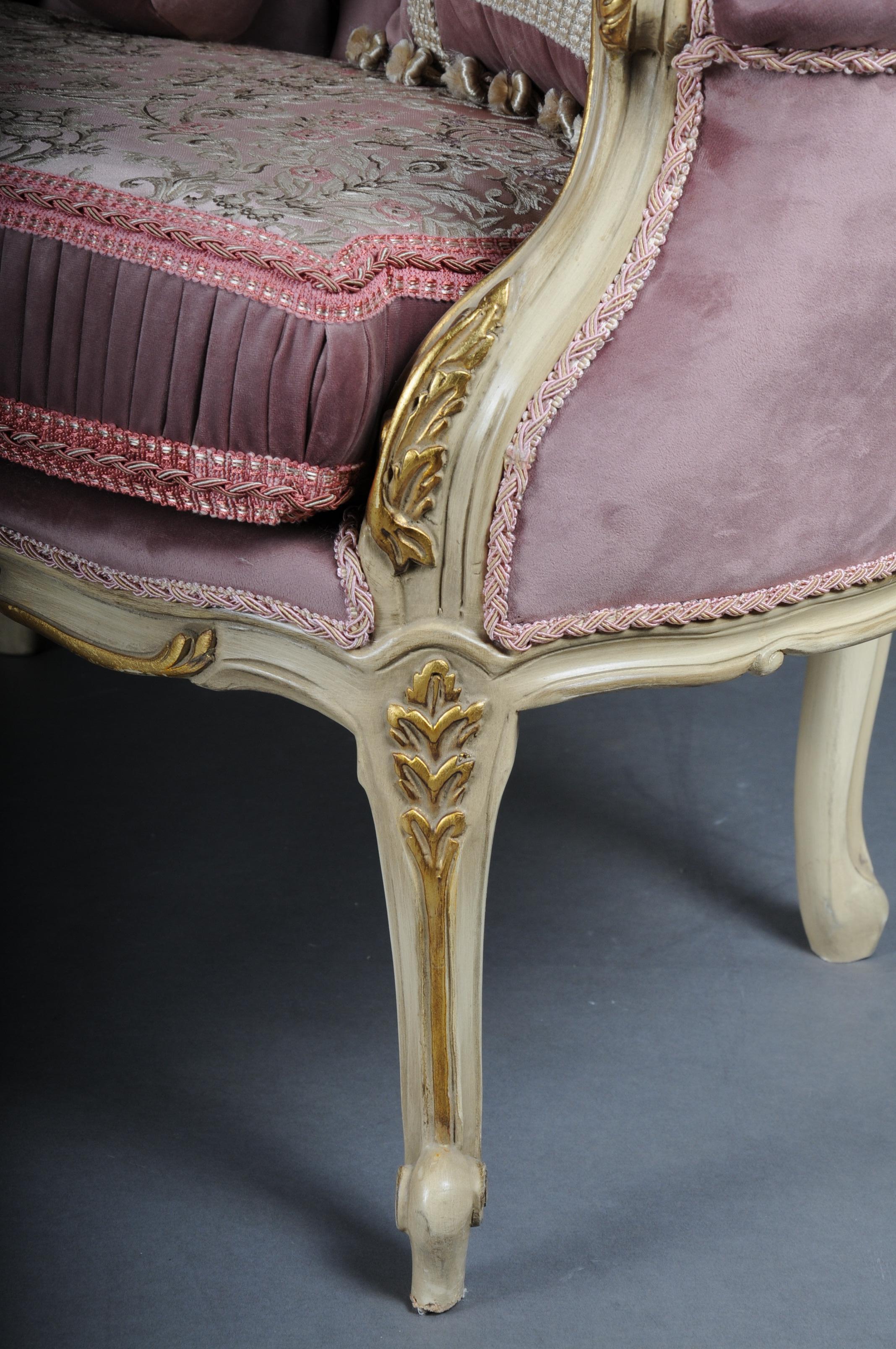 Äußerst elegantes französisches Sofa, Louis XV. im Angebot 3