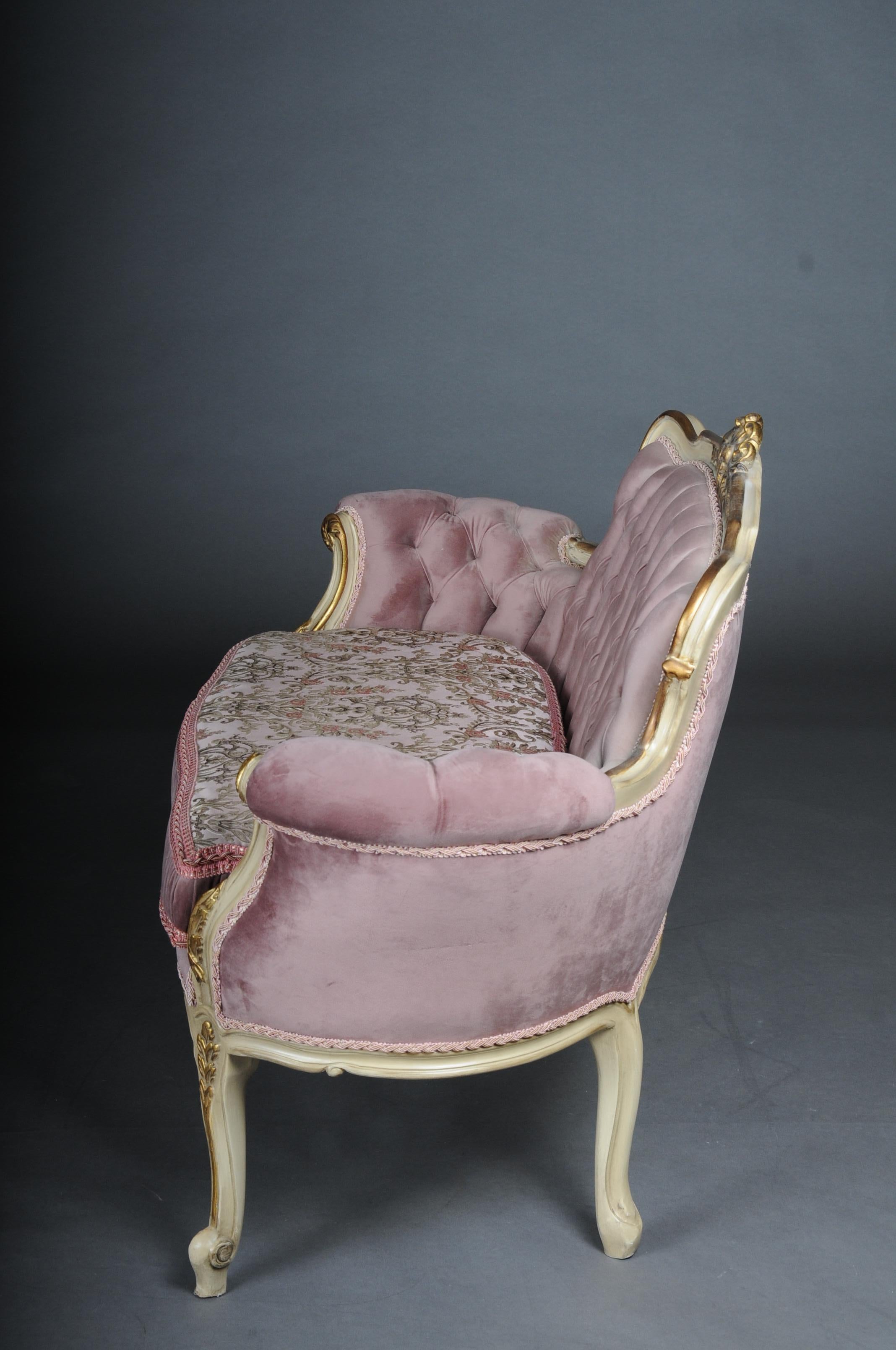 Äußerst elegantes französisches Sofa, Louis XV. im Angebot 6