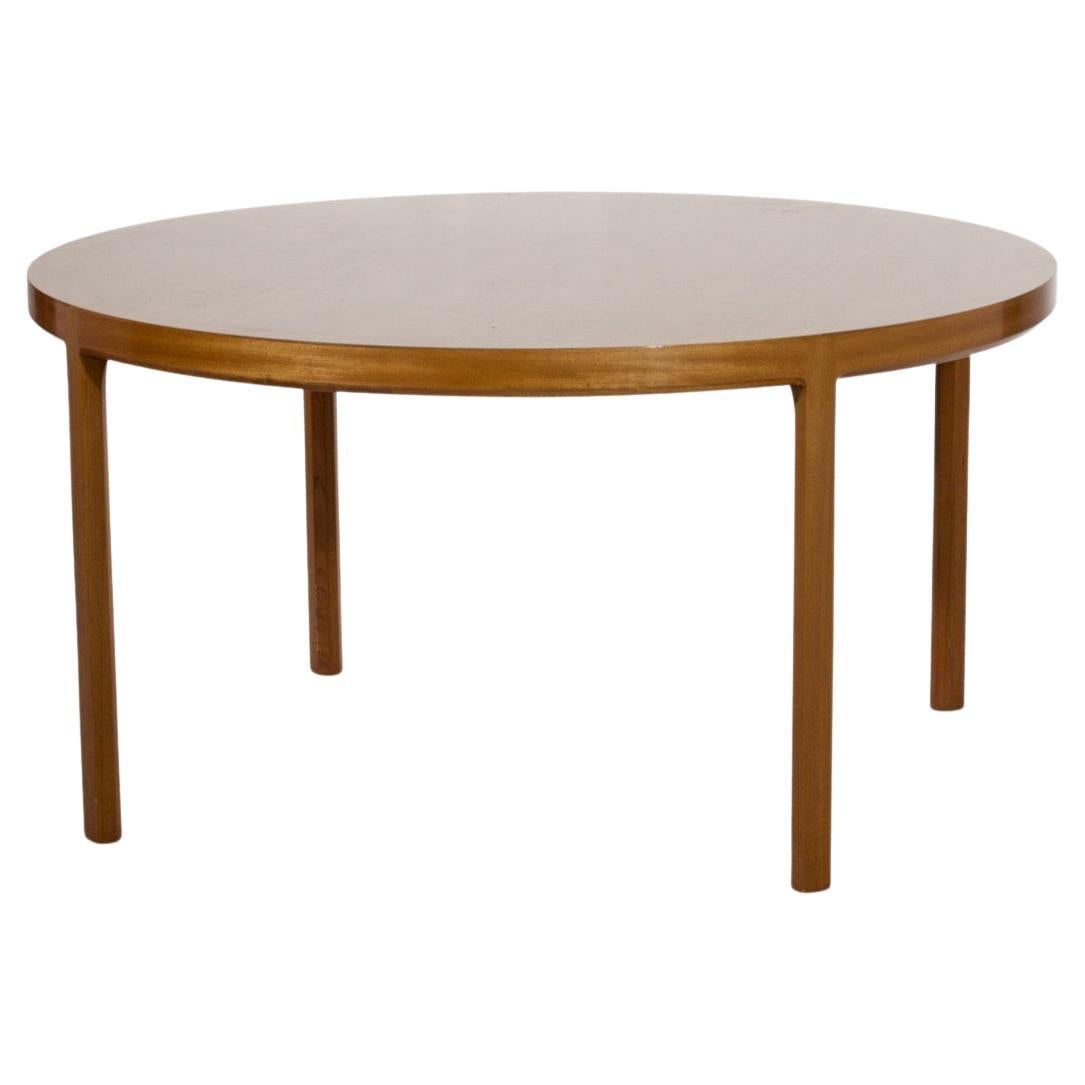 Extremely Fine and Large Round Dining Table, 1960s For Sale