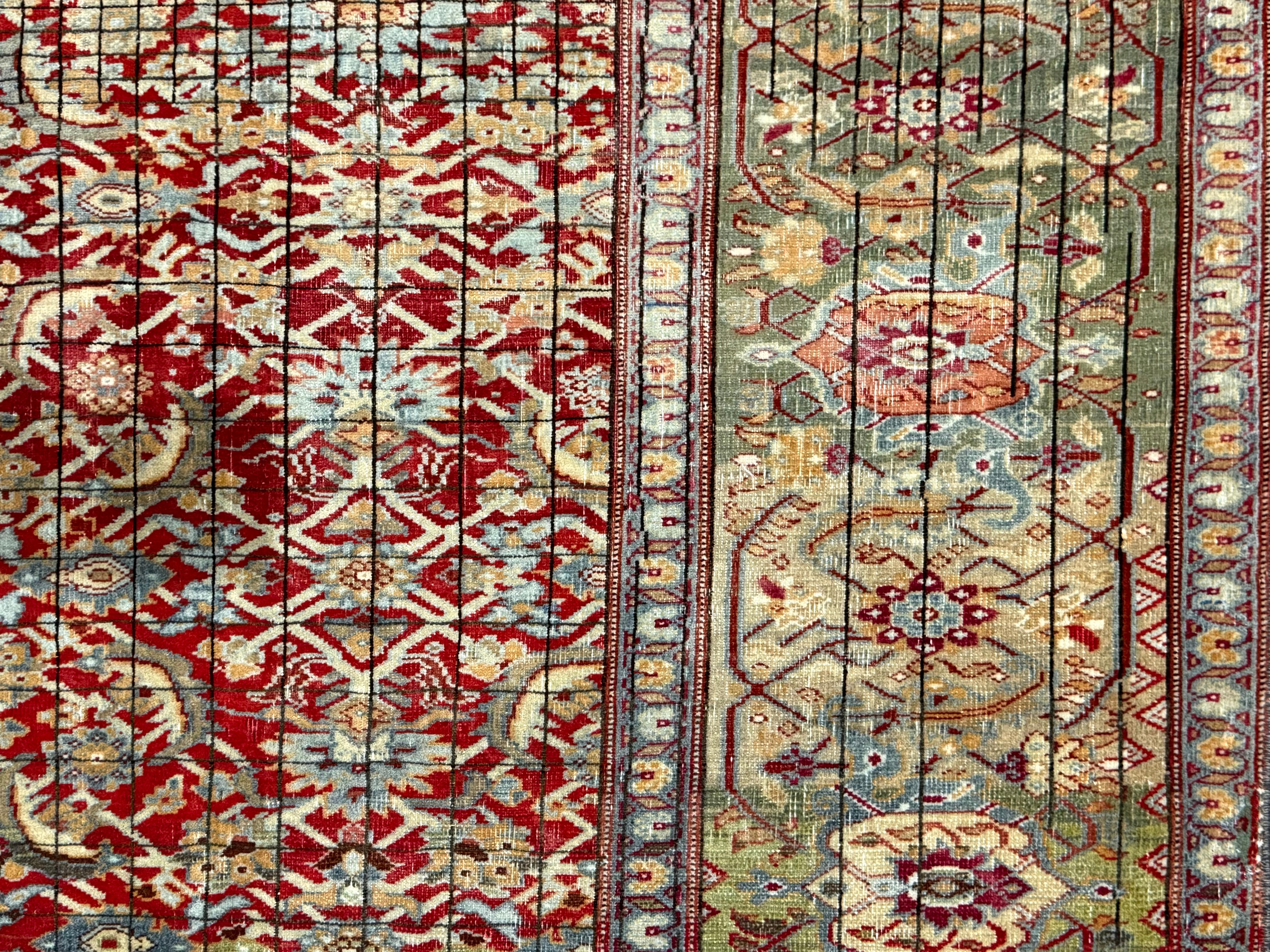 20th Century Extremely Fine Antique Mishan Malayer Rug 7’0