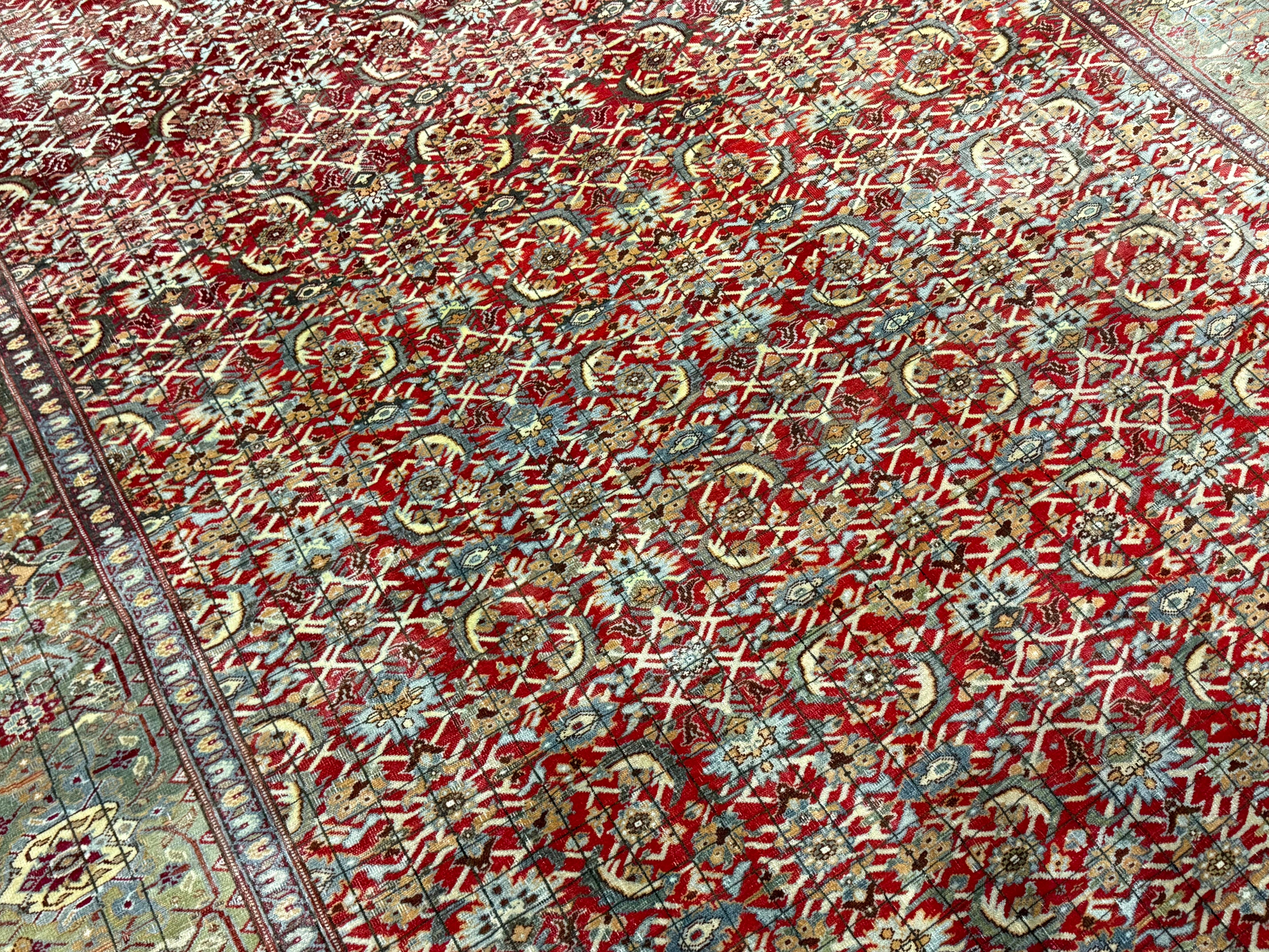 Extremely Fine Antique Mishan Malayer Rug 7’0