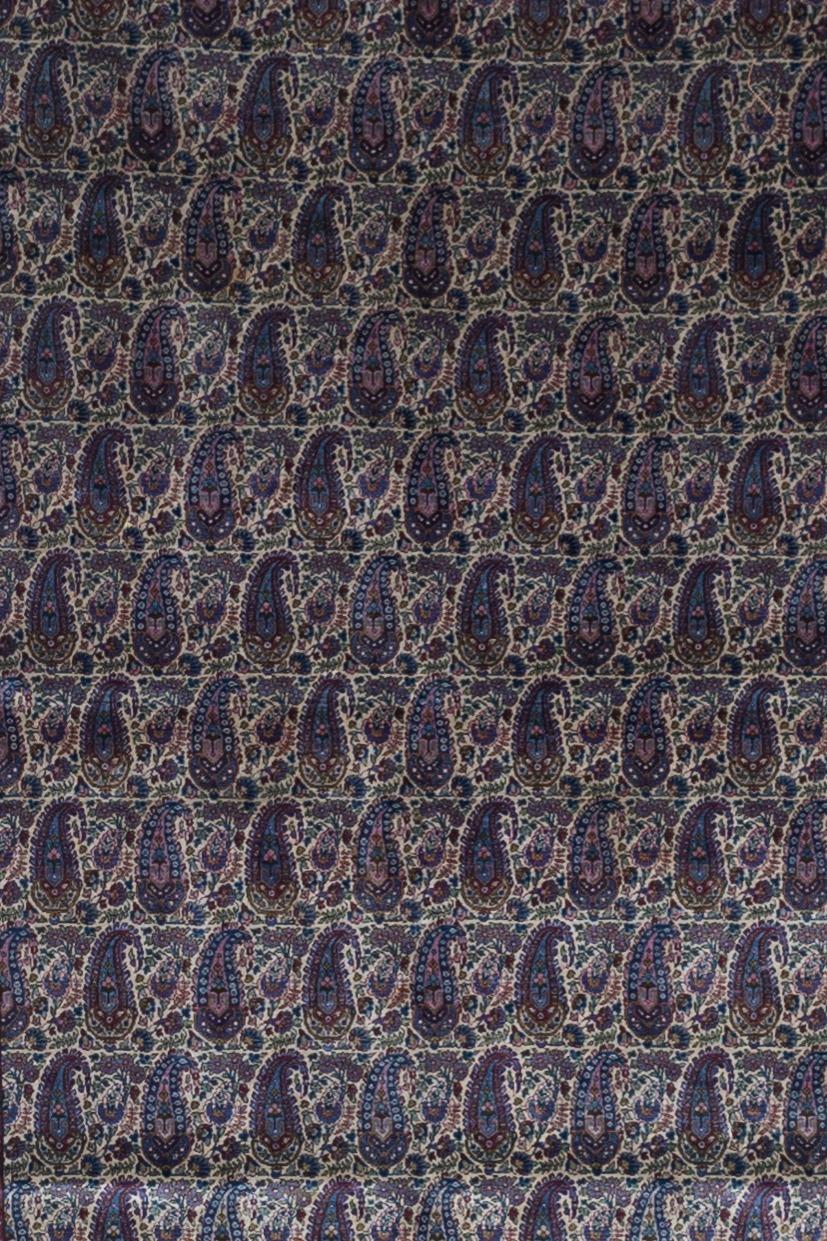 Extremely Fine Antique Persian Silk Mohtasham Kashan Rug 4'2