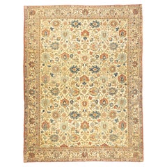 Extremely Fine Antique Persian Tehran Wool  Rug 7'10'' x 10'5''
