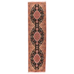 Vintage Extremely Fine Persian Tabriz Long Rug
