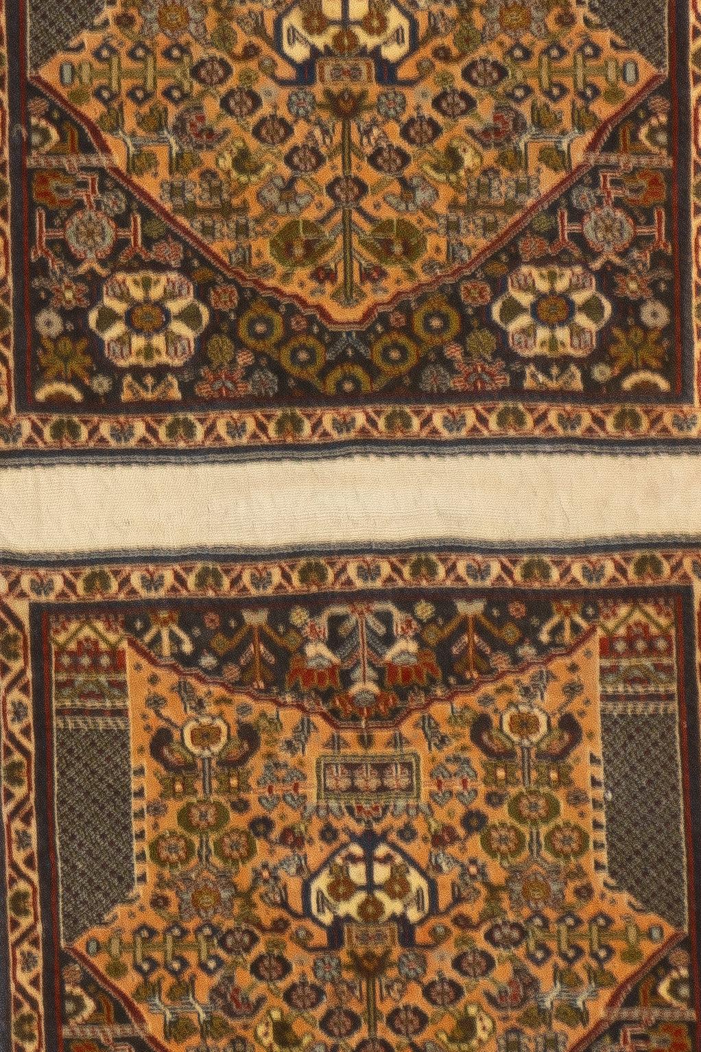 Äußerst feine doppelseitige Satteltasche mit persischem Qashqai befestigt 1'3'' x 2'8'' (Persisch) im Angebot