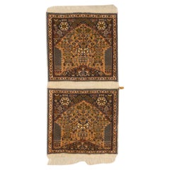 Saco de Silla Doble Extremadamente Fino unido Qashqai Persa 1'3'' x 2'8''