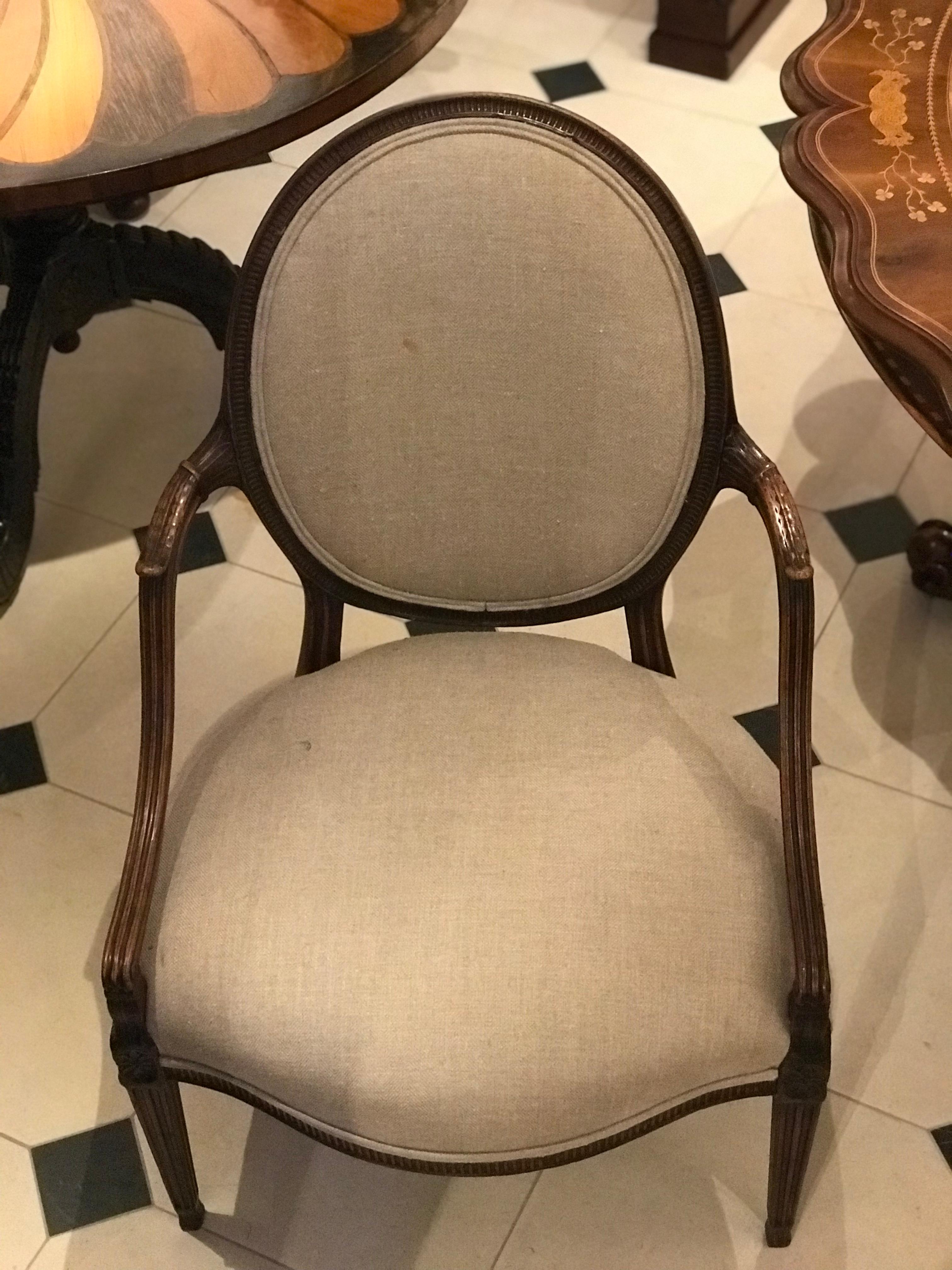 Extremely Fine Gillows Mahogany Chair, circa 1800 For Sale 2