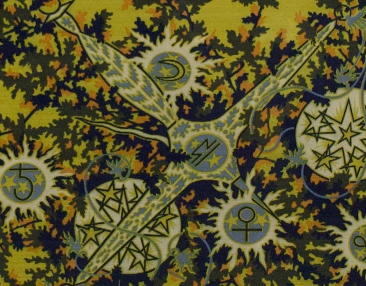 Francese Arazzo francese della metà del secolo scorso estremamente raffinato, disegnato e firmato da Grokoff in vendita